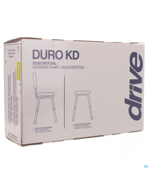 Siege douche assise galbee duro alu tabouret advys