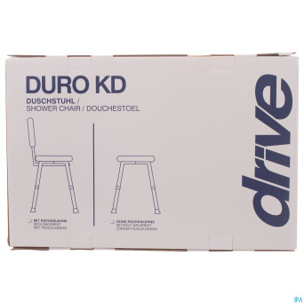 Siege douche assise galbee duro alu tabouret advys