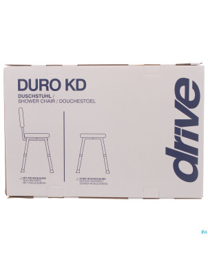 Siege douche assise galbee duro alu tabouret advys