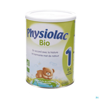 Physiolac bio 1 lait pdr    900g