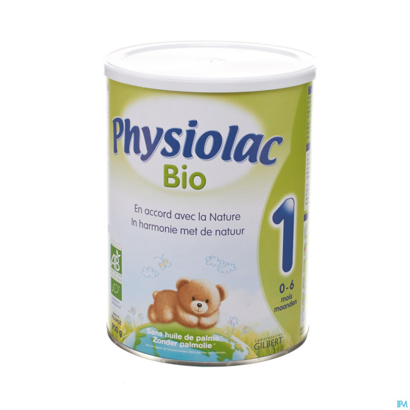 Physiolac bio 1 lait pdr    900g