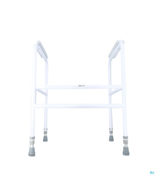 Cadre toilette days acier blanc libre    advys