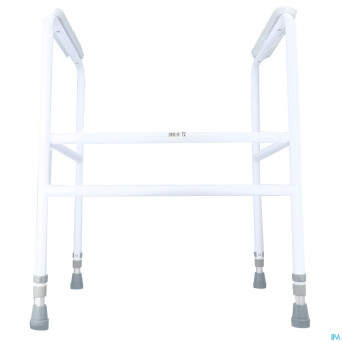 Cadre toilette days acier blanc libre    advys