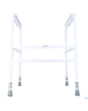 Cadre toilette days acier blanc libre    advys