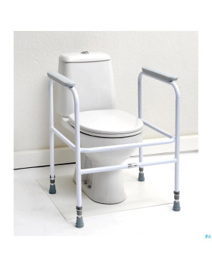 Cadre toilette days acier blanc libre    advys