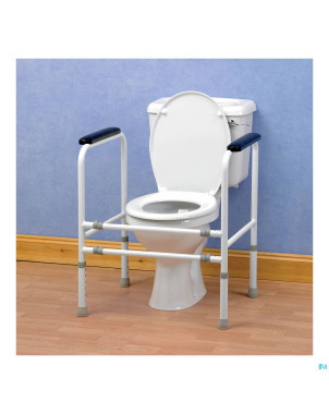 Cadre toilette extra solide acier    advys