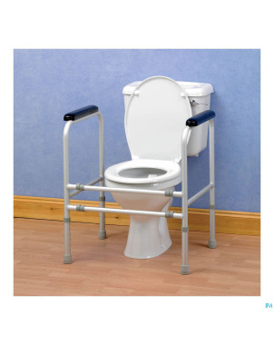 Cadre toilette extra solide aluminium    advys