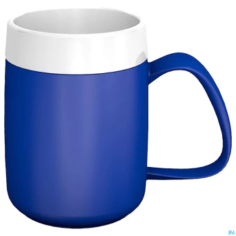 Gobelet isolant evase anse thermovital bleu  220ml