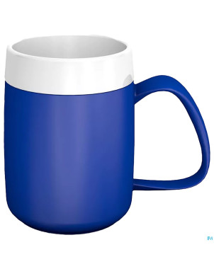 Gobelet isolant evase anse thermovital bleu  220ml