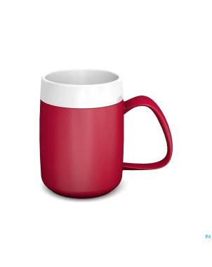 Gobelet isolant evase anse thermovital rouge 220ml