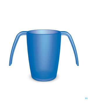 Gobelet 2 anses ergoplus bleu   250ml    advys