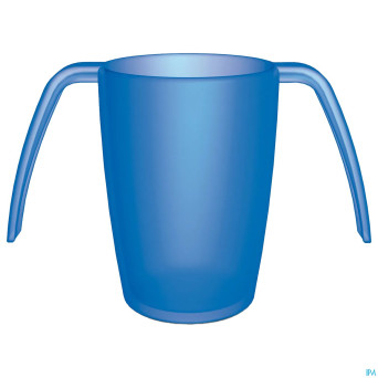 Gobelet 2 anses ergoplus bleu   250ml    advys