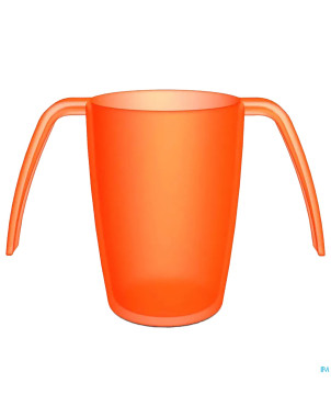 Gobelet 2 anses ergoplus orange 250ml    advys
