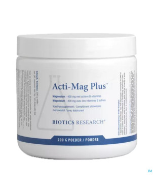 Acti-mag plus pdr pot 200g