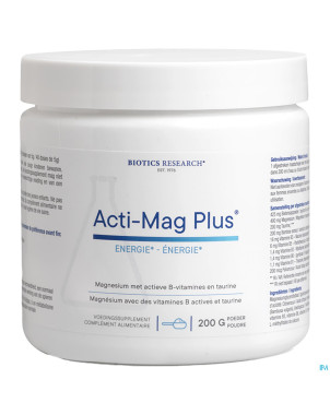 Acti-mag plus pdr pot 200g