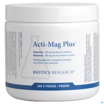 Acti-mag plus pdr pot 200g