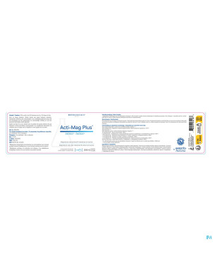 Acti-mag plus pdr pot 200g