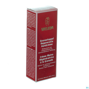 Weleda creme mains regeneratr.grenade nf tube 50ml
