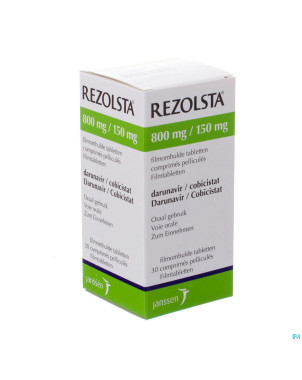 Rezolsta 800mg/150mg comp pell  30