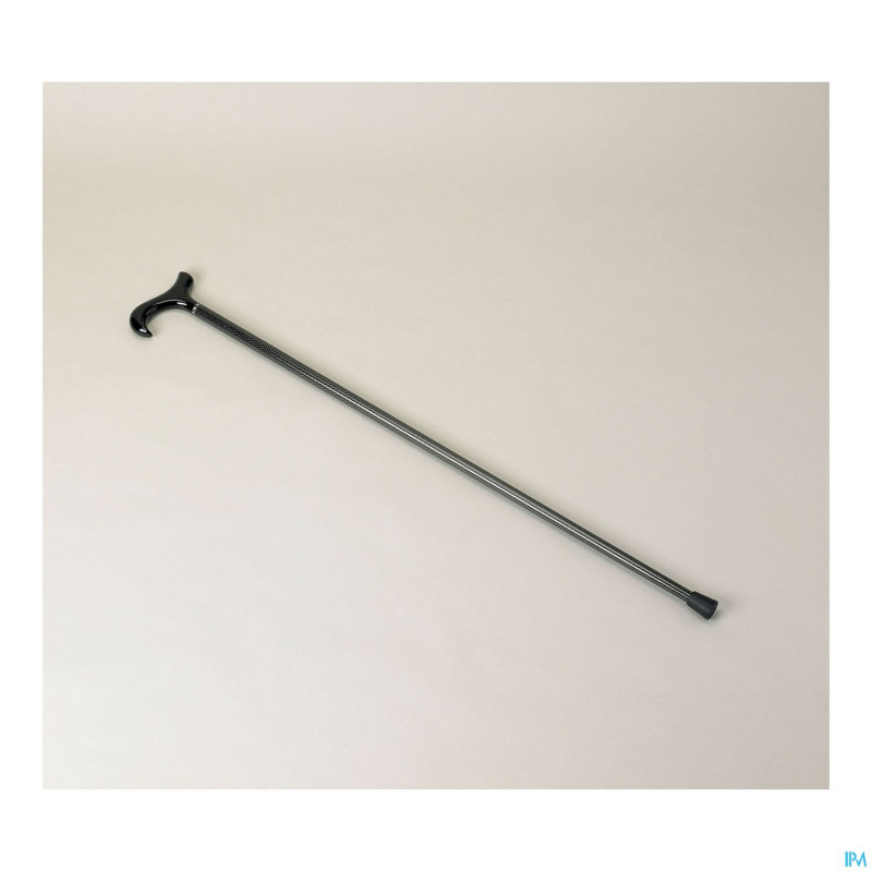 Canne fibre carbone soft grip noir 94cm    advys