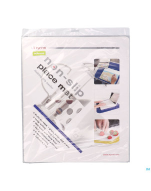 Antiderapant set de table 38x45cm bleu    advys