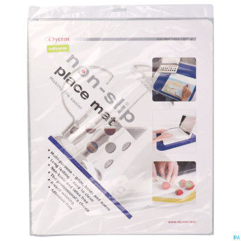 Antiderapant set de table 38x45cm bleu    advys