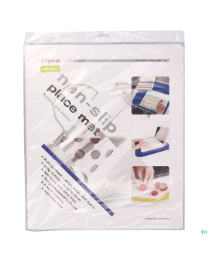 Antiderapant set de table 38x45cm bleu    advys