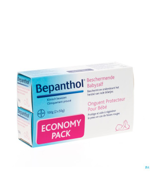 Bepanthol onguent bebe economypack tube 2x50g