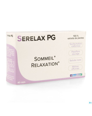 Serelax pg pharmagenerix blister caps  40