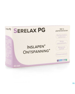 Serelax pg pharmagenerix blister caps  40