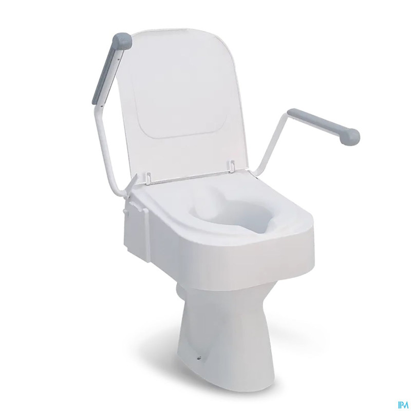 Rehausse toilette reglable+accoudoirs tse150 advys