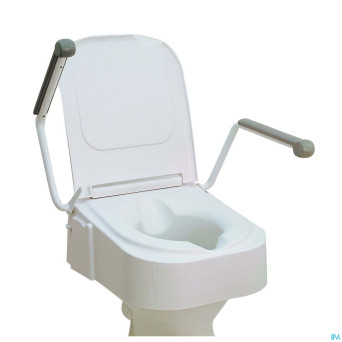 Rehausse toilette reglable+accoudoirs tse150 advys