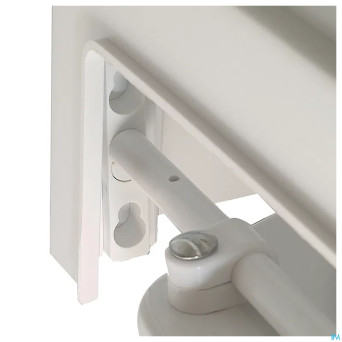 Rehausse toilette reglable+accoudoirs tse150 advys