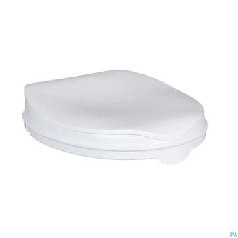 Rehausse toilette couvercle savan. 5cm blanc advys
