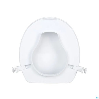 Rehausse toilette couvercle savan. 5cm blanc advys