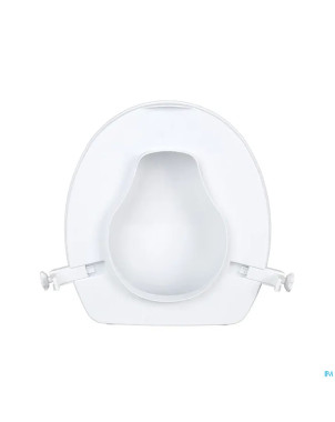 Rehausse toilette couvercle savan. 5cm blanc advys