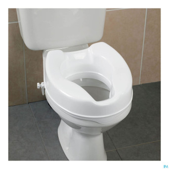 Rehausse toilette couvercle savan. 5cm blanc advys