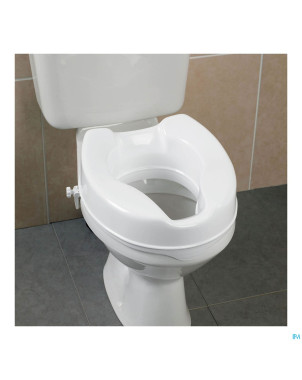 Rehausse toilette couvercle savan. 5cm blanc advys