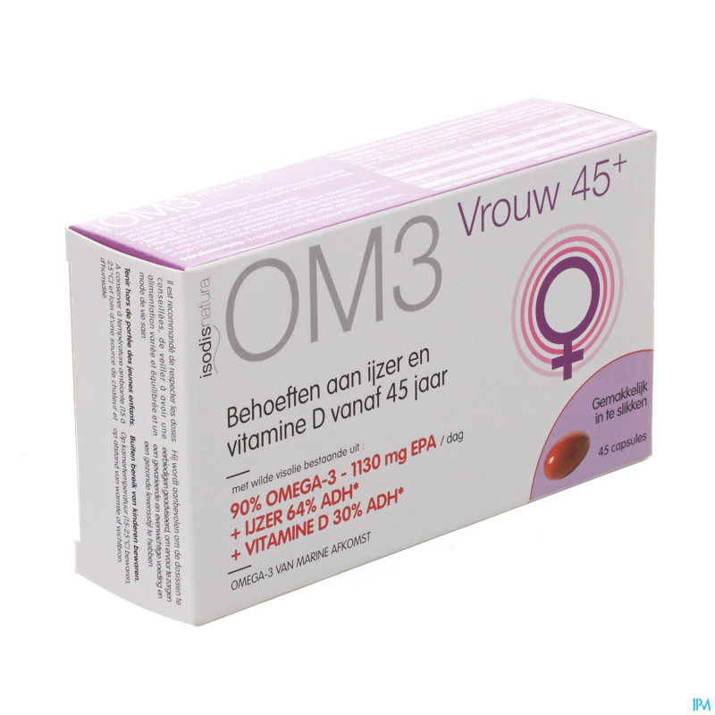 Om3 femme 45+    caps 45