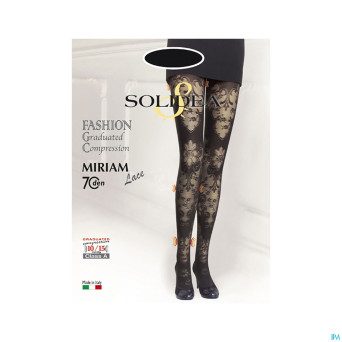 Solidea miriam 70 lace nero 3-ml