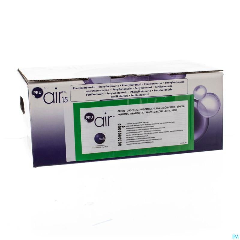 Pku air 15 vert    30x130ml