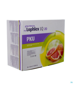 Pku lophlex lq 20 juicy agrumes 30x125,0ml