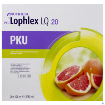 Pku lophlex lq 20 juicy agrumes 30x125,0ml
