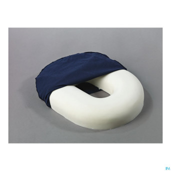 Coussin forme bouee +housse adhome 40,5x33cm advys