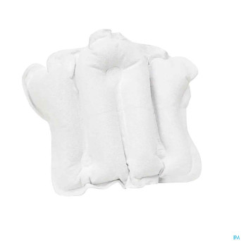 Coussin bain-revetem.gonfl. eponge 53,3x40cm blanc