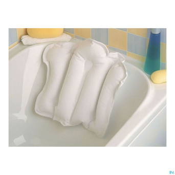 Coussin bain-revetem.gonfl. eponge 53,3x40cm blanc