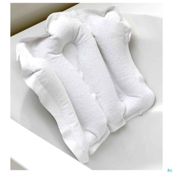 Coussin bain-revetem.gonfl. eponge 53,3x40cm blanc
