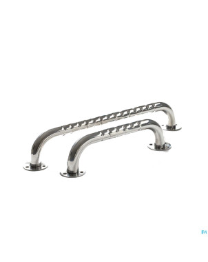 Barre murale inox striee drive 30cm    advys