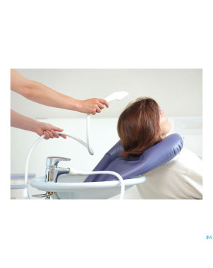 Bassin gonfl.laver chev lavabo adhome 60x35cm bleu