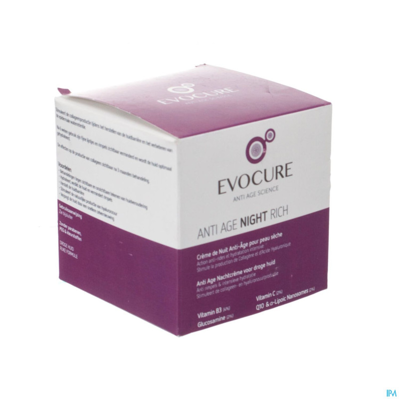 Evocure a/age night rich    50ml